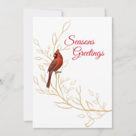 Festividades O Cartão de Natal Chapado do Cardinal das Festas