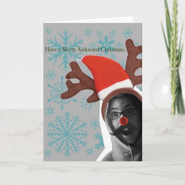 Festividades O Cartão de Natal Descontraído (Frente)