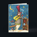 Festividades O cartão de Natal o mais morno do boneco de neve<br><div class="desc">Quando é escura e as estrelas saíram jogar lá são um frio estão no ar na noite da Noite de Natal; isso é quando você encontrará o boneco de neve o mais doce dar afastado o chocolate quente com marshmallows, o chá quente, e o café. Tem um pouco suporte de...</div>