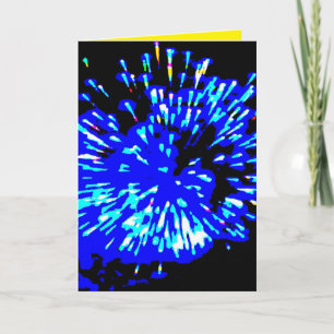 Festividades O Cartão de Pirotecnia