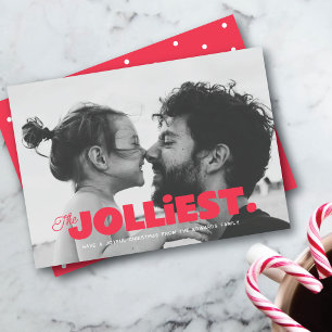 Festividades O Cartão de Saudação de Natal Mais Jolliest One Ph