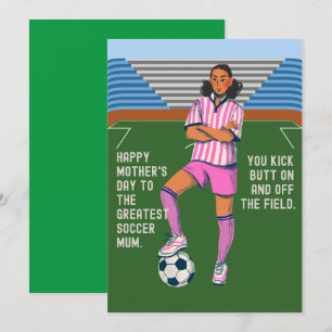 FESTIVIDADES O MAIOR CARTÃO DE MÃE DE FUTEBOL