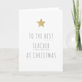 Festividades O melhor cartão de Natal do professor - fónica