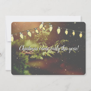 Festividades O Natal Chegou Cedo Esperando O Cartão De Natal