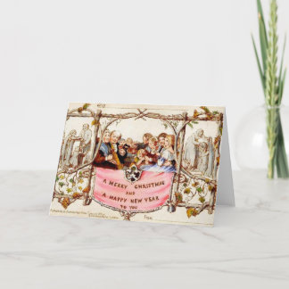 Festividades O primeiro cartão de Natal