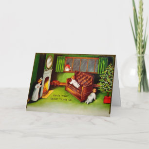 Festividades Ocultar Cartão de Férias Filhas