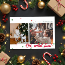 Oh, Que Diversão Pontinhos de Confete - Cartão de 