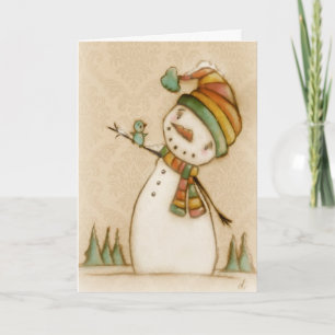 Festividades Olá Bluebird - Cartão de Natal