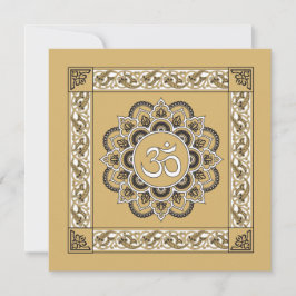 Festividades OM Mandala - Cartão de Saudação