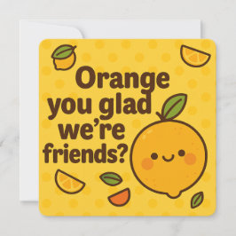 Festividades Orange Teve sorte de sermos um Cartão Amigo
