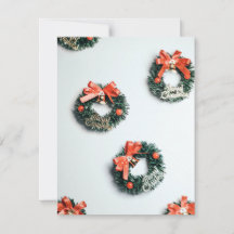 Ornamento de Cartão de Natal com aspas