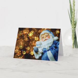Festividades Papai Noel Natal e Bebê Cartão de Urso Polar