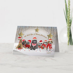 Festividades Papais noeis Auxiliam Um Feliz Cartão De Natal