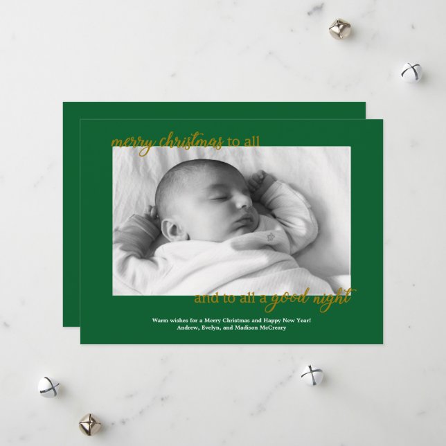 Festividades Para todos um bom cartão de Natal (Frente/Verso In Situ)