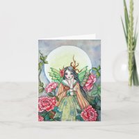 Peony Dawn Fairy - Cartão de Vazio