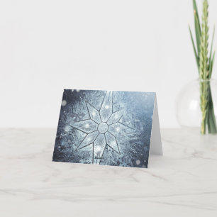 Festividades Pequeno, 4" x 5,6" cartão de Natal dobrado