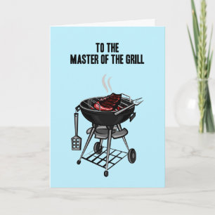 Festividades Personalizar dia de os pais Mestre do Cartão Gril