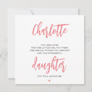 Festividades Poema do Cartão de Aniversário da Filha