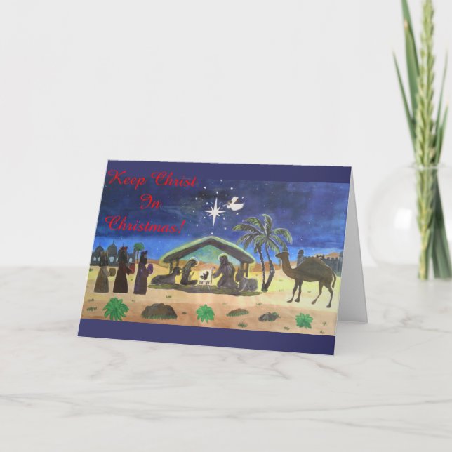 Festividades Por Deus, Ama O Cartão De Saudação Mundial (Frente)