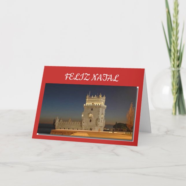 Festividades Portugal: Cartão de Natal (Frente)