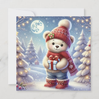 Festividades POSSUI UM cartão de saudação BEBÊ-NATAL