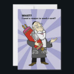 Festividades Preciso de uma razão? Cartão Hanukkah<br><div class="desc">Mande cumprimentos a seus amigos e familiares a Hanukkah com os sábios atos do Rabbi Moshe.</div>