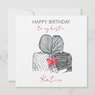 Festividades presente personalizado feito à mão para cartão de 
