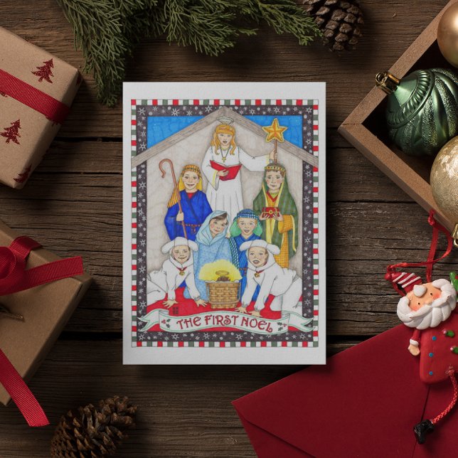 Festividades Primeiro Cartão de Natal de Noel (Criador carregado)
