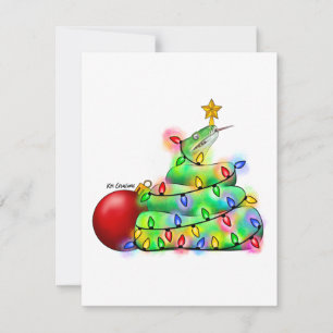 Festividades Python - cartão de Natal