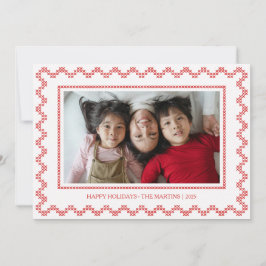 Festividades Quadro cruzado, feriados felizes Cartão de Natal