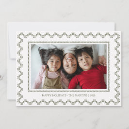 Festividades Quadro cruzado, feriados felizes Cartão de Natal