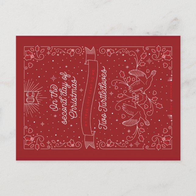 Festividades SEGUNDO DIA DO NATAL / Cartão Postal de Natal (Frente)