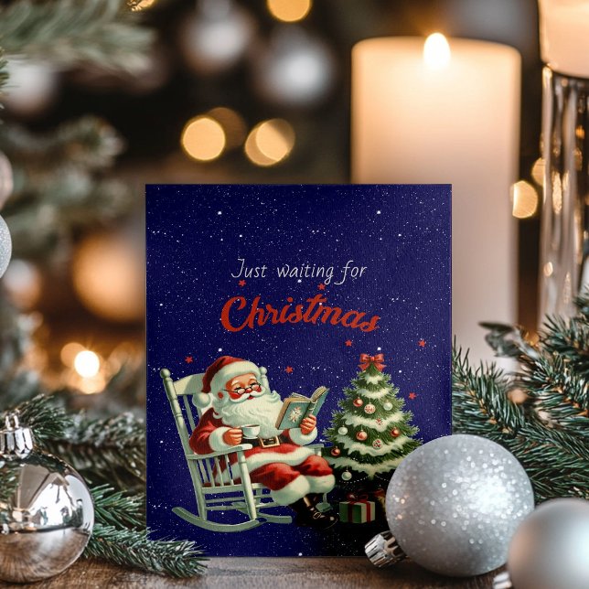 Festividades Só esperando o cartão de Natal (Criador carregado)