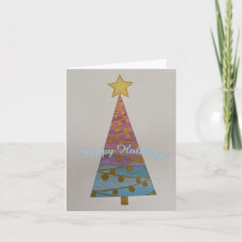 Festividades Sonhando com um cartão de "Natal Azul"