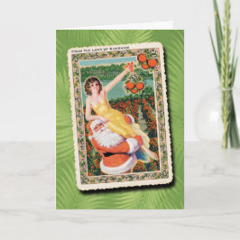 Festividades Terreno do Cartão de Natal à Luz do Sol