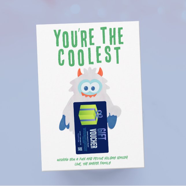 Festividades Titular de Cartão de Passagem de Férias Yeti Whims (Criador carregado)