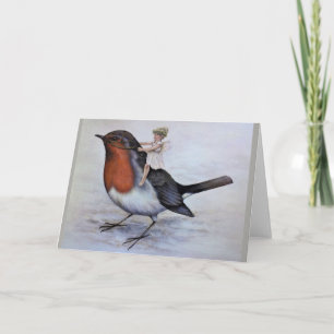 Festividades Um cartão de Natal feericamente