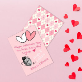 Festividades Um cartão de saudação engraçado com seu rosto para