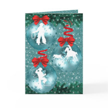 Vaqueiros e Vaqueiras laçando em cartão de foto az