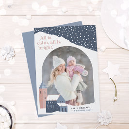 Festividades Vila Snowy | Cartão de Férias Fotográficas