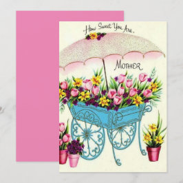 Festividades Vintage Quão Doce Você É O Cartão De Férias De Dia