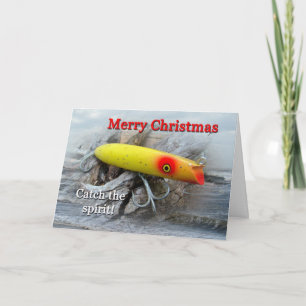 Festividades Vintage Saltwater: Cartão de Natal De Escuro