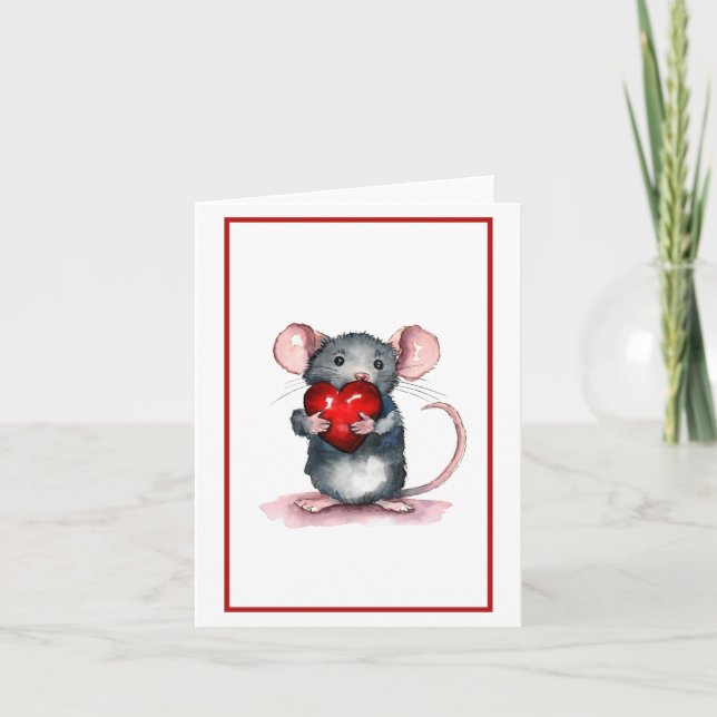 Festividades Você Segura O Meu Cartão De Férias Cardíacas (Frente)