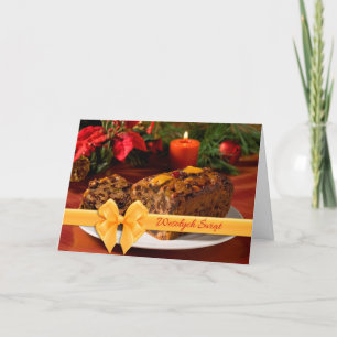 Festividades Wesolych Swiat - Cartão de Natal Feliz