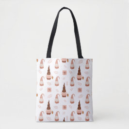 Festivo Gnomo Tote Bag - Feriado Cozy