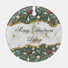 Festivo, Verde, decoração de árvores de Natal
