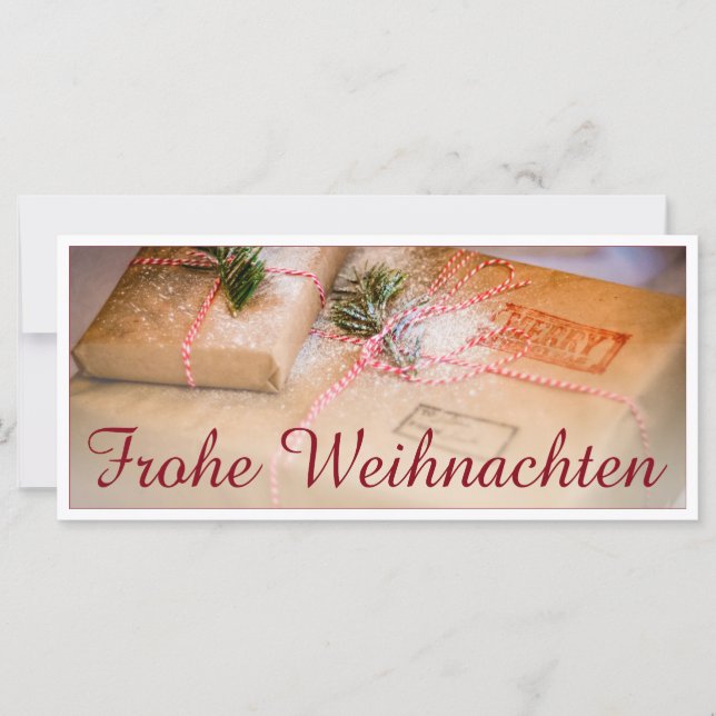 Festliche Geschenke als Weihnachtsmoč (Frente)