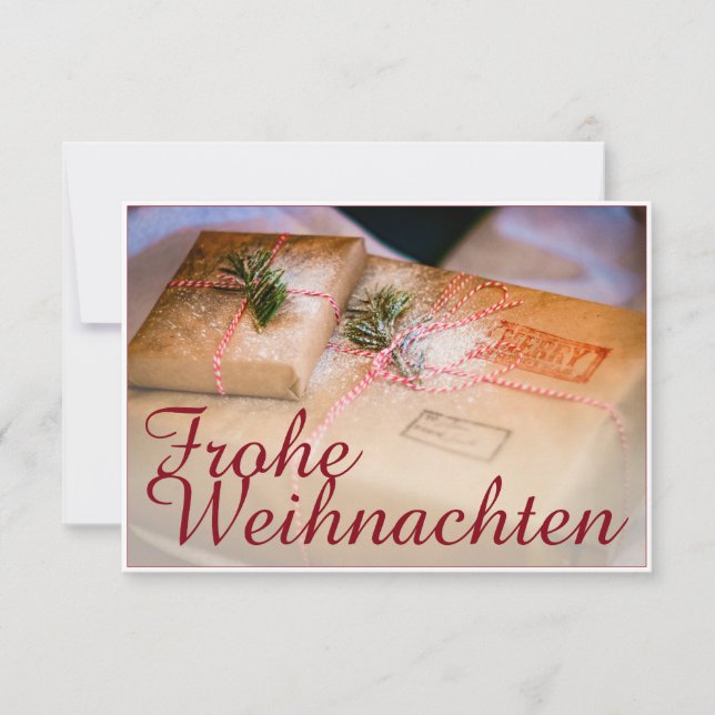 Festliche Geschenke als Weihnachtsmoč (Frente)