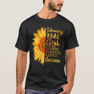 Fevereiro Meninas 1946 Camisa 77 Presentes de Aniv