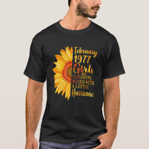 Fevereiro Meninas 1977 Camisa 46 Presentes de Aniv